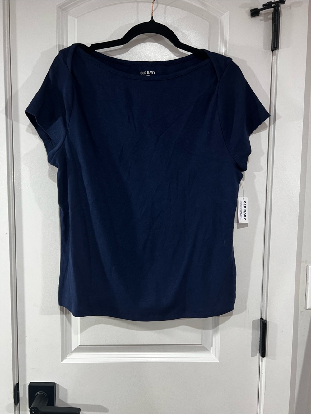 Old Navy Dark Navy Short Sleeve Women's Tee